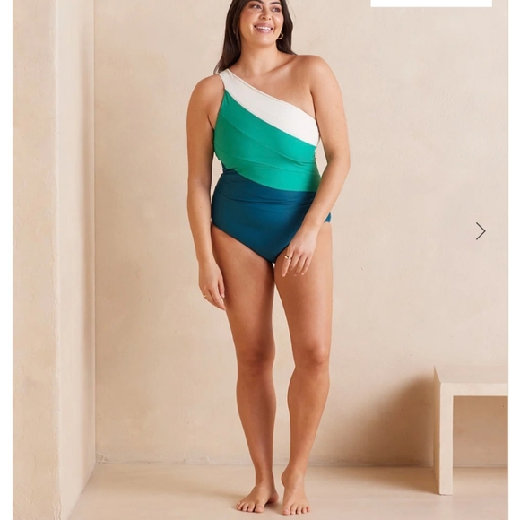 SummerSalt Sidestroke Bathing Suit 14 long torso. NWT - Picture 5 of 9